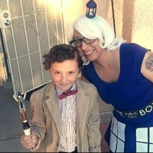 Child's Eleventh Doctor Cosplay